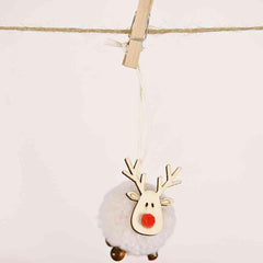 4-Piece Reindeer Hanging Widgets - Trendsi