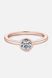 Moissanite 925 Sterling Silver Solitaire Ring - Trendsi - Flyclothing LLC