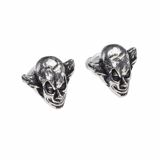 Alchemy Gothic M'era Luna Evil Clown Studs - Alchemy Gothic