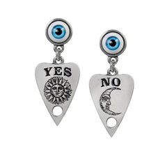 Alchemy Gothic Ouija Planchette Earrings - Alchemy Gothic