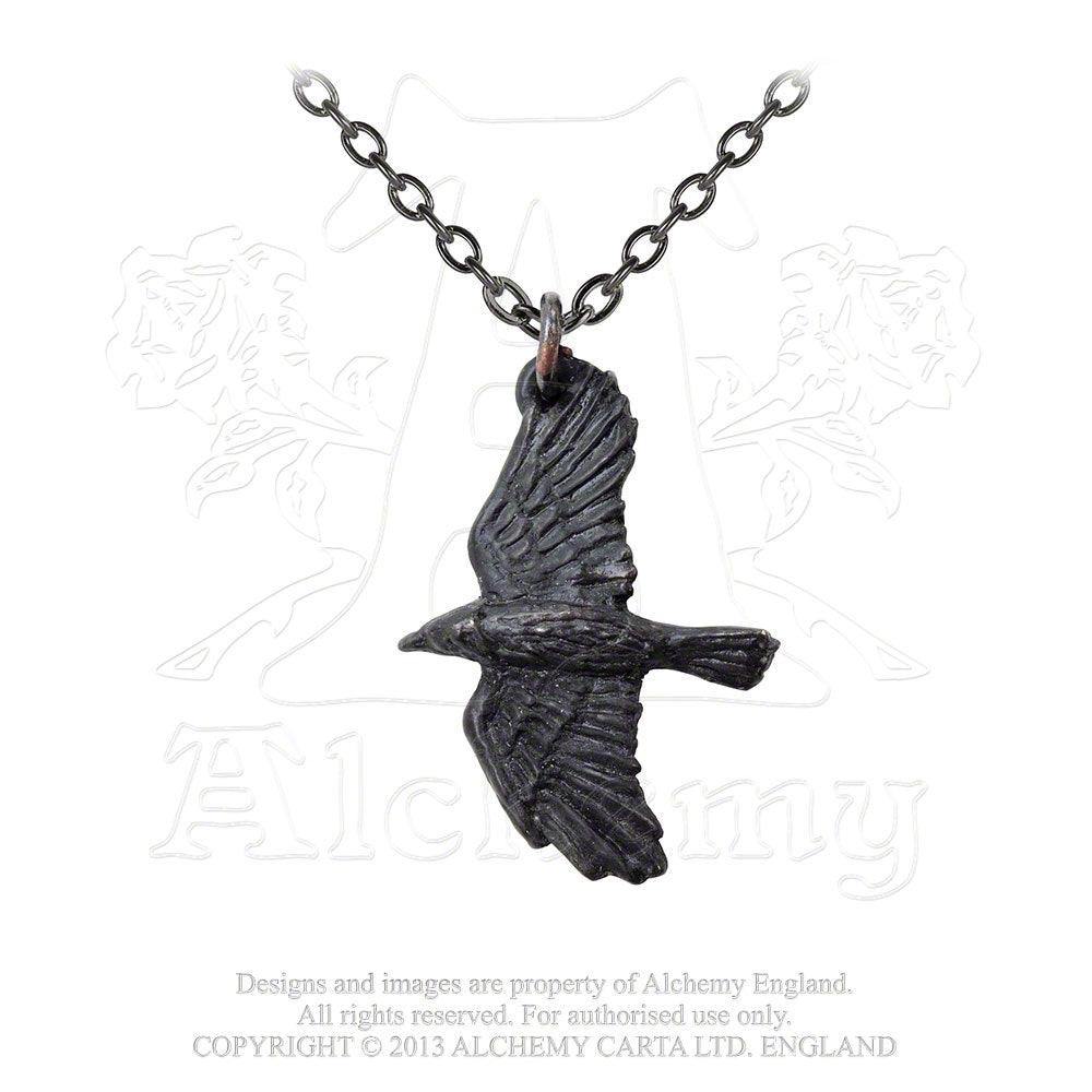 Alchemy Gothic Ravenine Pendant - Alchemy Gothic