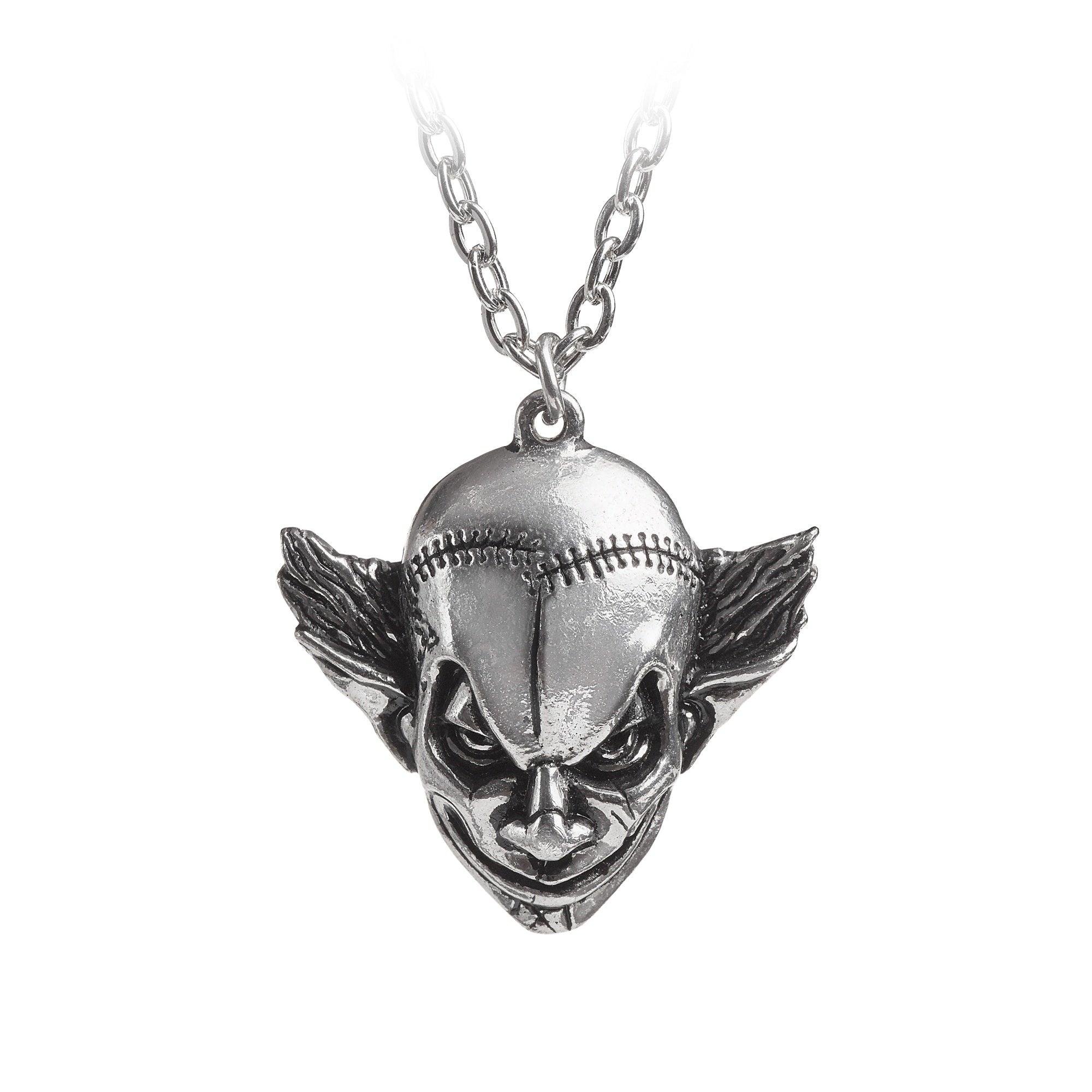 Alchemy Gothic M'era Luna Evil Clown Pendant - Flyclothing LLC