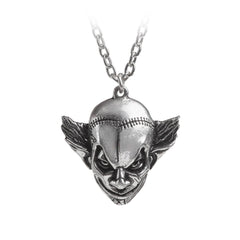 Alchemy Gothic M'era Luna Evil Clown Pendant - Flyclothing LLC