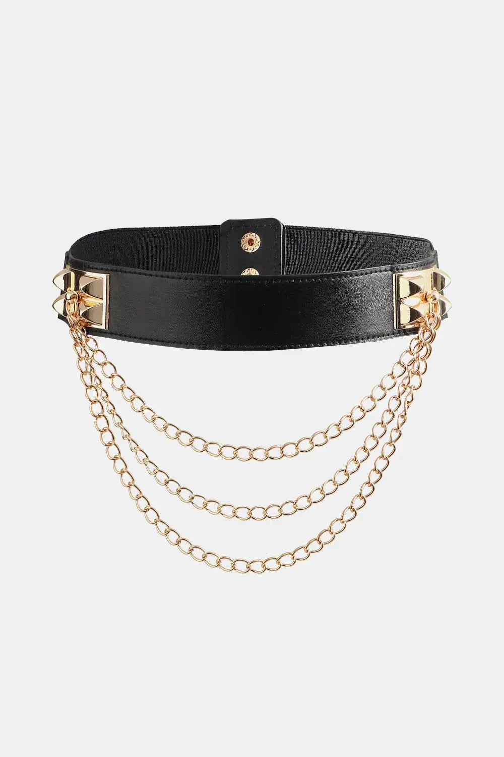Elastic Belt with Chain - Trendsi - Flyclothing LLC