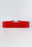 Zinc Alloy Buckle Elastic Belt - Trendsi - Flyclothing LLC