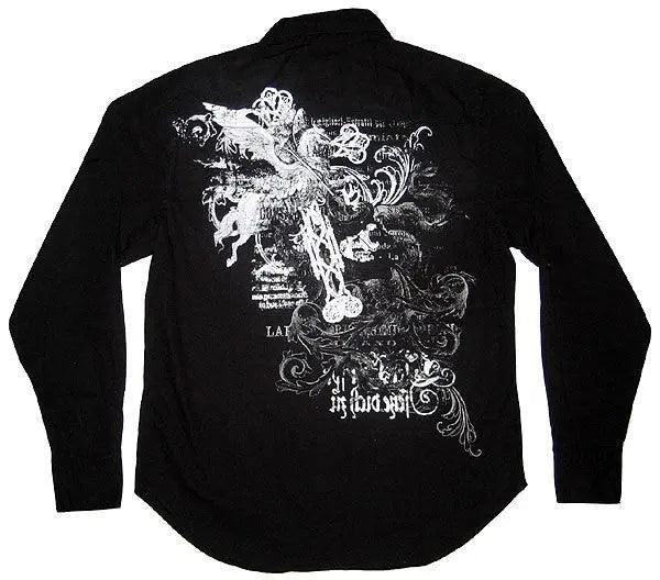 PX Clothing Gothic Cross Shirt - PX Clothing