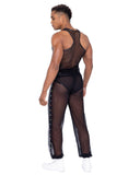 Roma Costume Mens Pride Vinyl Mesh Tank Top - Roma Costume