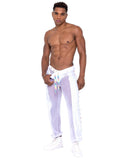Roma Costume Mens Pride Vinyl Mesh & Mesh Joggers - Roma Costume
