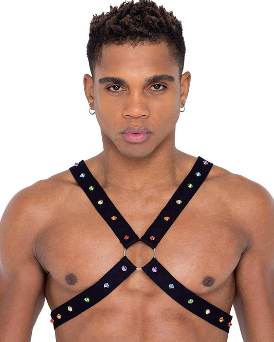 Roma Costume Mens Pride Harness - Roma Costume - Flyclothing LLC