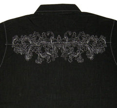 PX Clothing Black Pin Stripe Shirt - PX Clothing