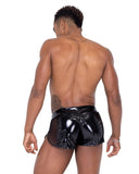 Roma Costume Mens Pride Mesh Vinyl Runner Shorts - Roma Costume