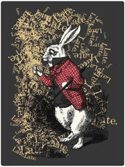 Alice In Wonderland White Rabbit Tee - Flyclothing LLC