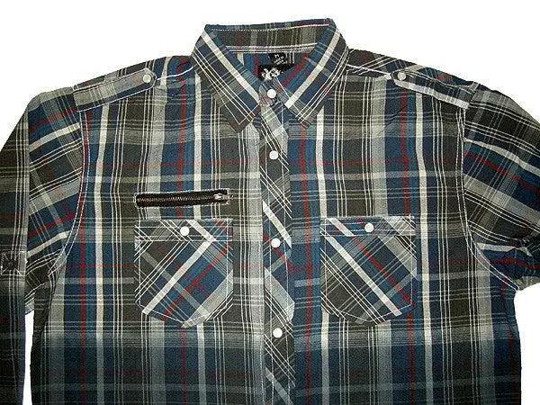 PX Clothing Plaid Button Shirt - PX Clothing