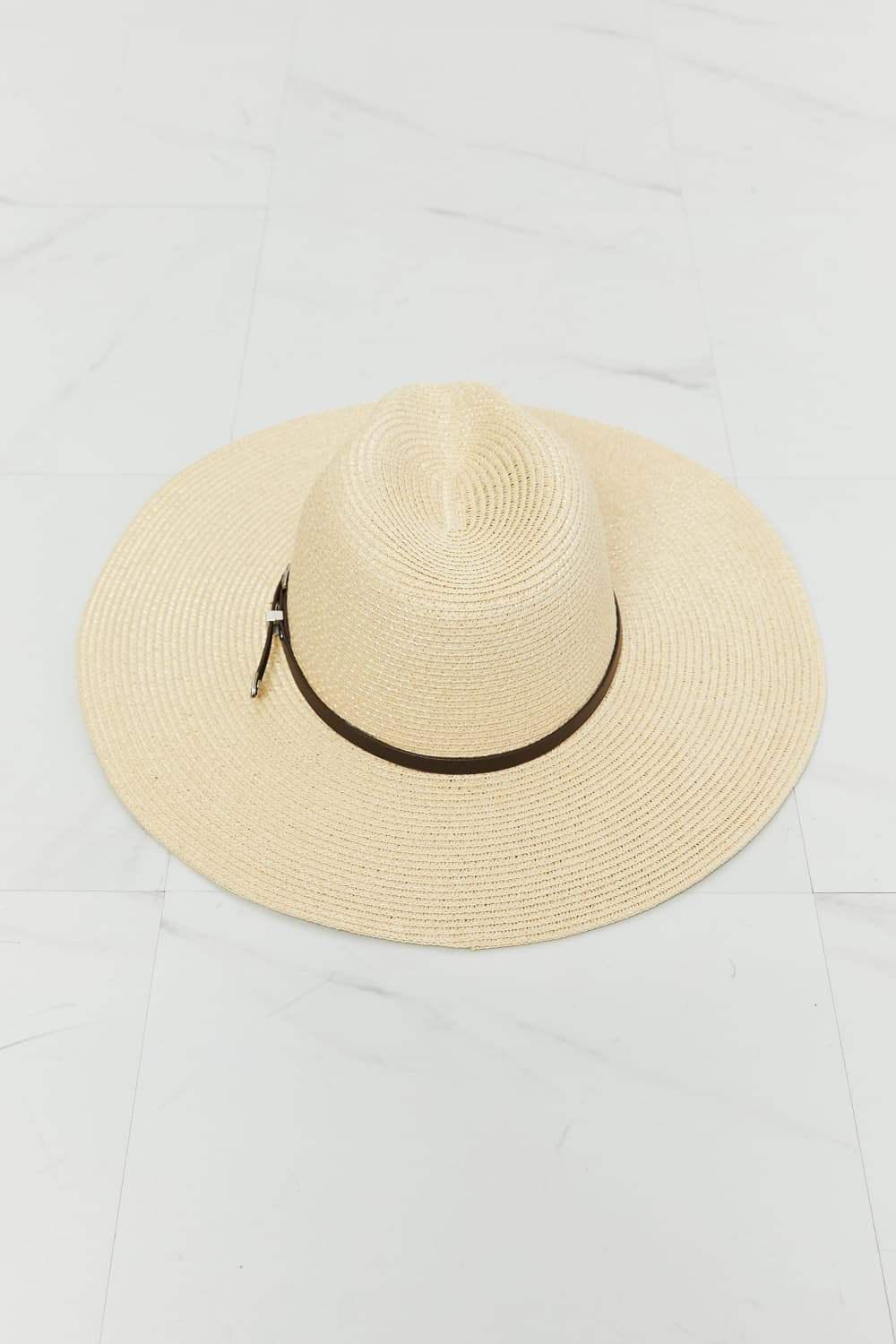 Fame Boho Summer Straw Fedora Hat - Trendsi - Flyclothing LLC