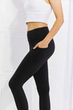 Leggings Depot Full Size Strengthen and Lengthen Reflective Dot Active Leggings - Trendsi - Flyclothing LLC
