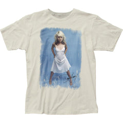 Debbie Harry White Dress fitted jersey tee - Blondie