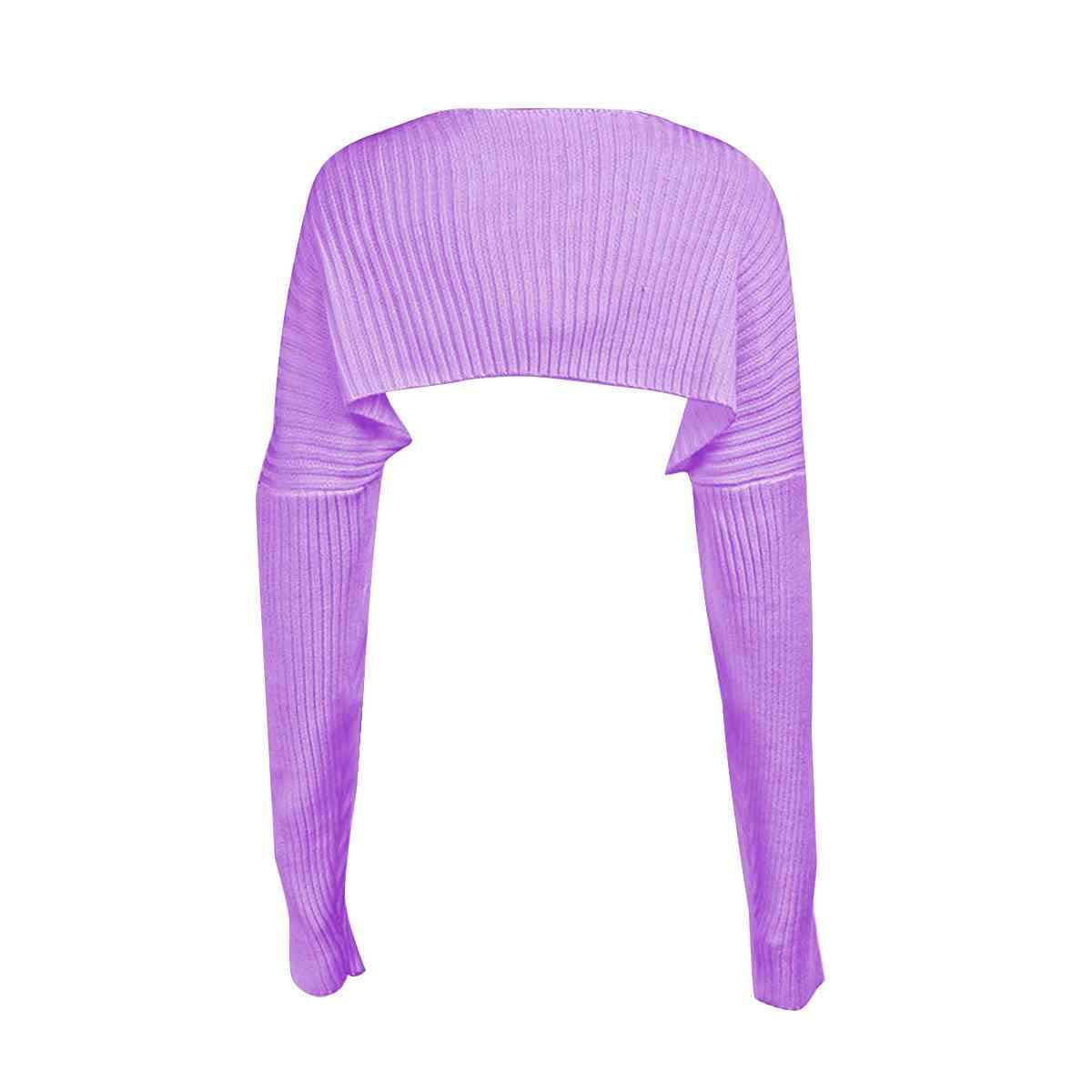 Long Sleeve Knit Bolero - Trendsi - Flyclothing LLC