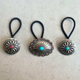 Turquoise Round Shape Hair Rope - Trendsi - Flyclothing LLC