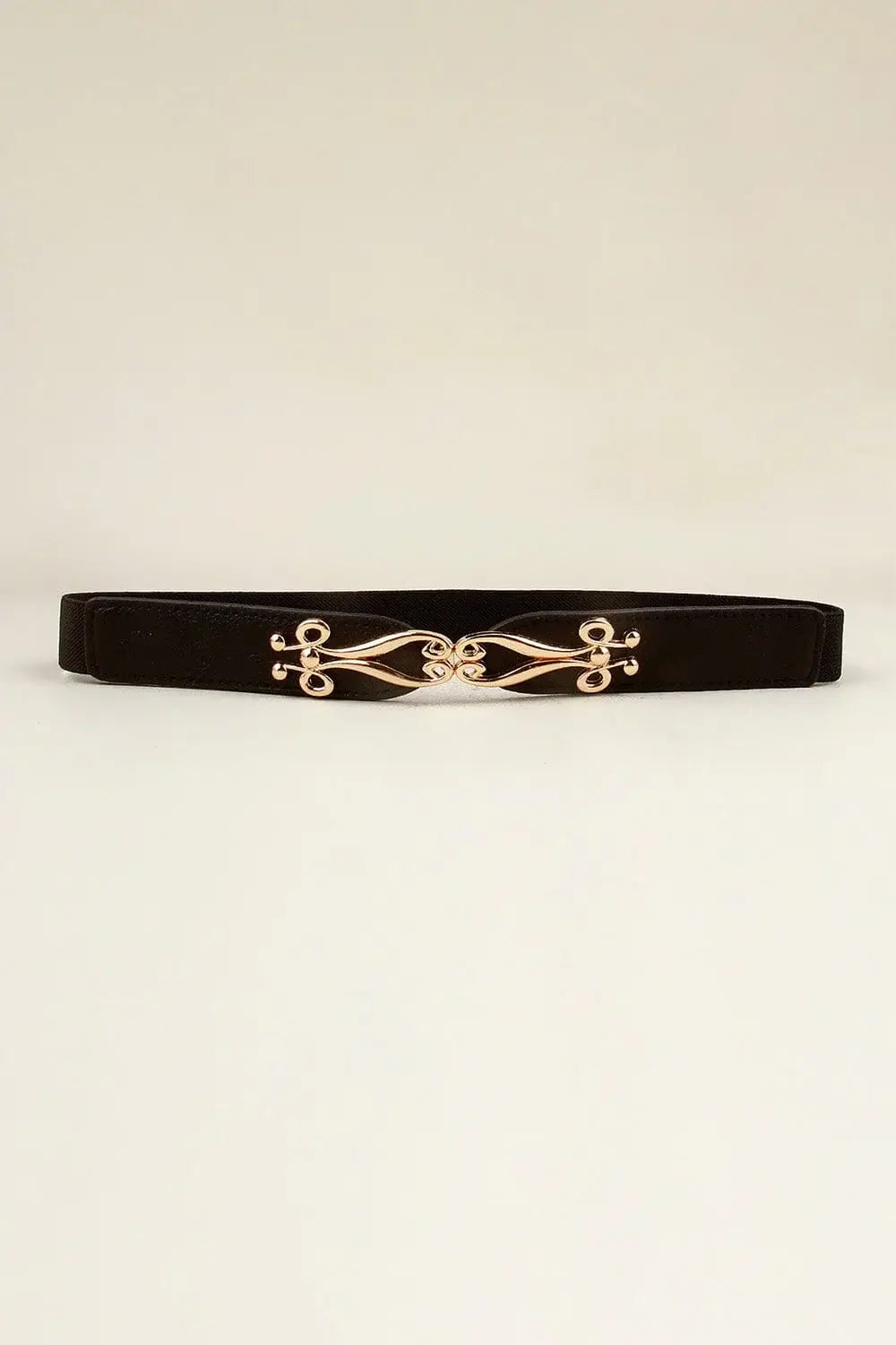 Alloy Buckle Elastic Belt - Trendsi - Flyclothing LLC