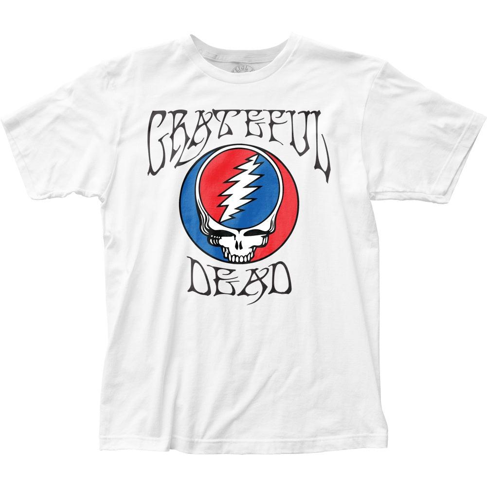 Grateful Dead Llogo/Steal Your Face fitted jersey tee - Flyclothing LLC