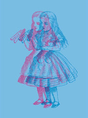 Alice In Wonderland Blurred Alice Tee - Flyclothing LLC