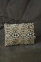 Leopard PU Leather Clutch - Trendsi - Flyclothing LLC