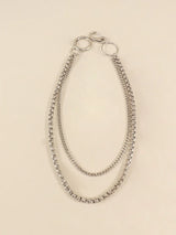 Double-Layered Metal Chain Belt - Trendsi - Flyclothing LLC