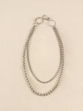 Double-Layered Metal Chain Belt - Trendsi - Flyclothing LLC