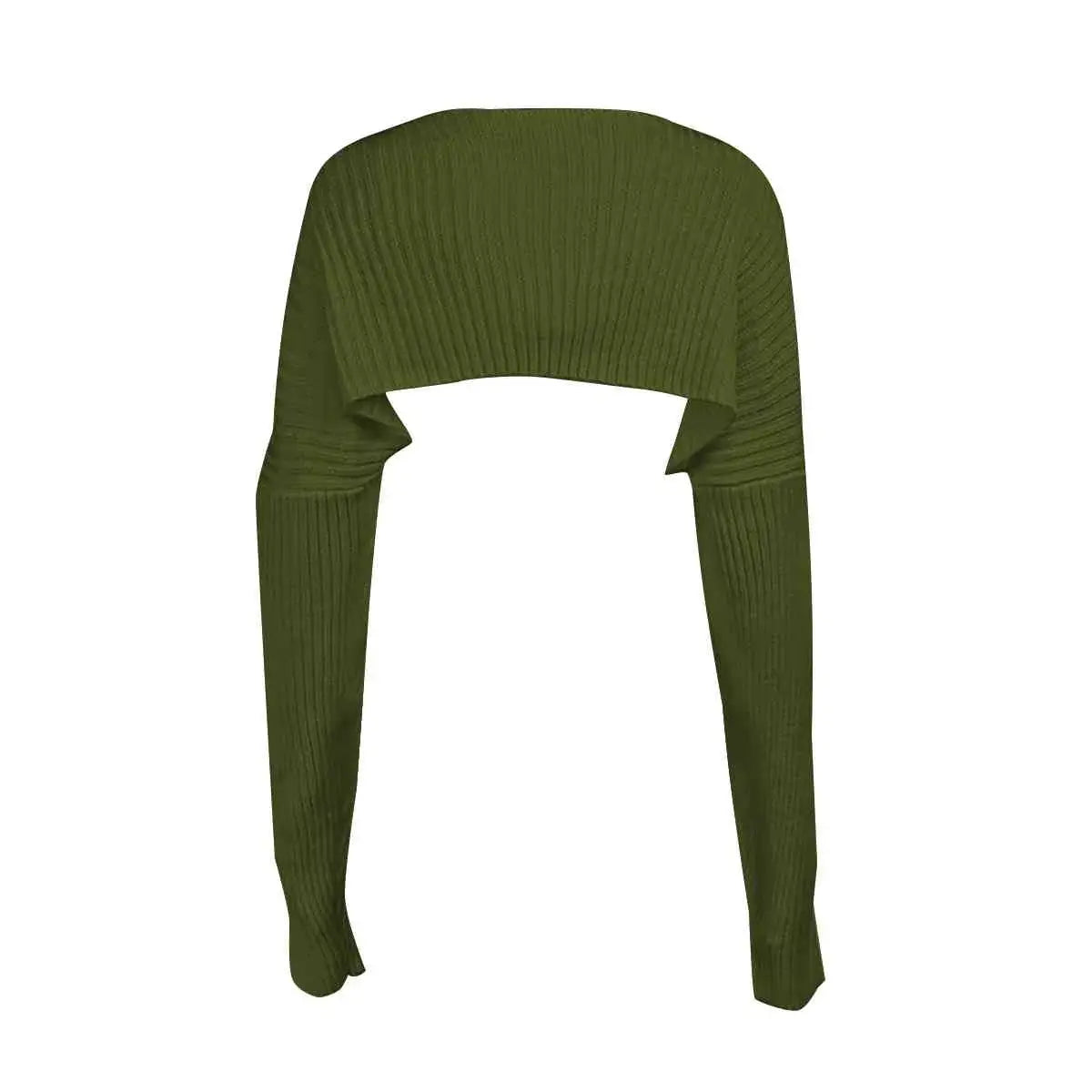 Long Sleeve Knit Bolero - Trendsi - Flyclothing LLC