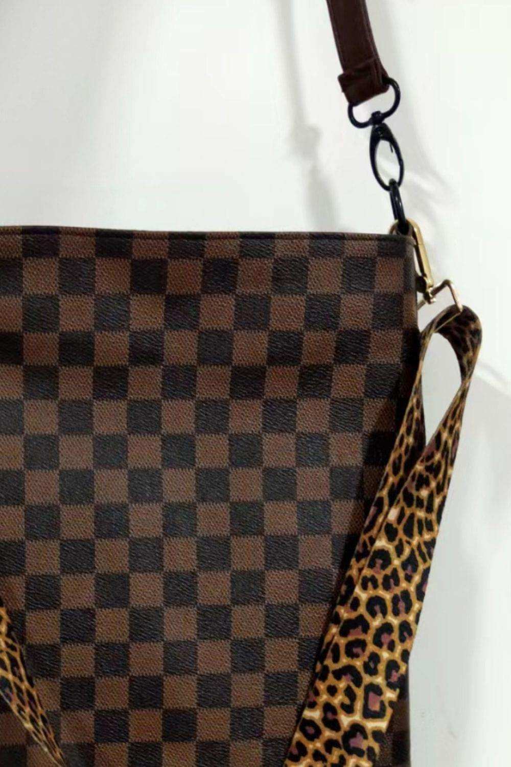 PU Leather Shoulder Bag with Tassel - Trendsi - Flyclothing LLC