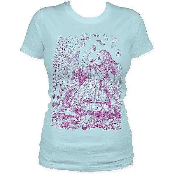 Alice In Wonderland Cards Tee - Alice in Wonderland