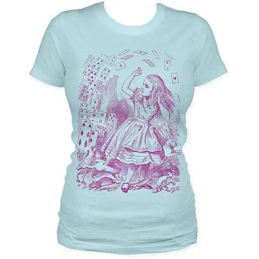 Alice In Wonderland Cards Tee - Alice in Wonderland