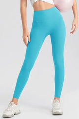 High Waist Skinny Active Pants - Trendsi - Flyclothing LLC