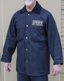 Lowbrow Prison Yard Mens Lined Denim Jacket - Lowbrow Art Company
