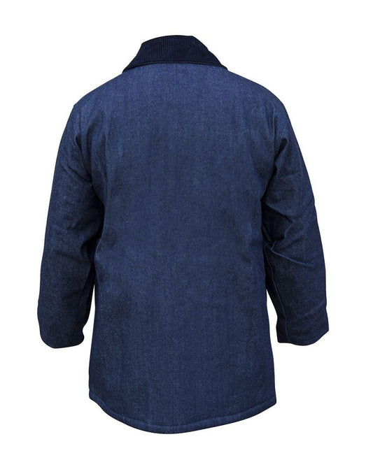 Lowbrow Prison Yard Mens Lined Denim Jacket - Lowbrow Art Company