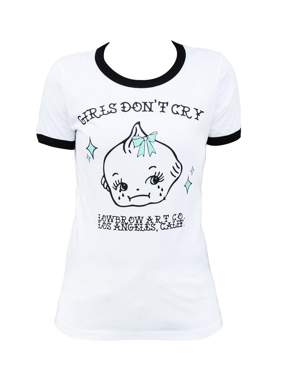 Lowbrow Girls Don’t Cry Womens Tee - Flyclothing LLC