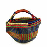 Bolga Market Basket, Large - Mixed Colors - Gitzell - Flyclothing LLC