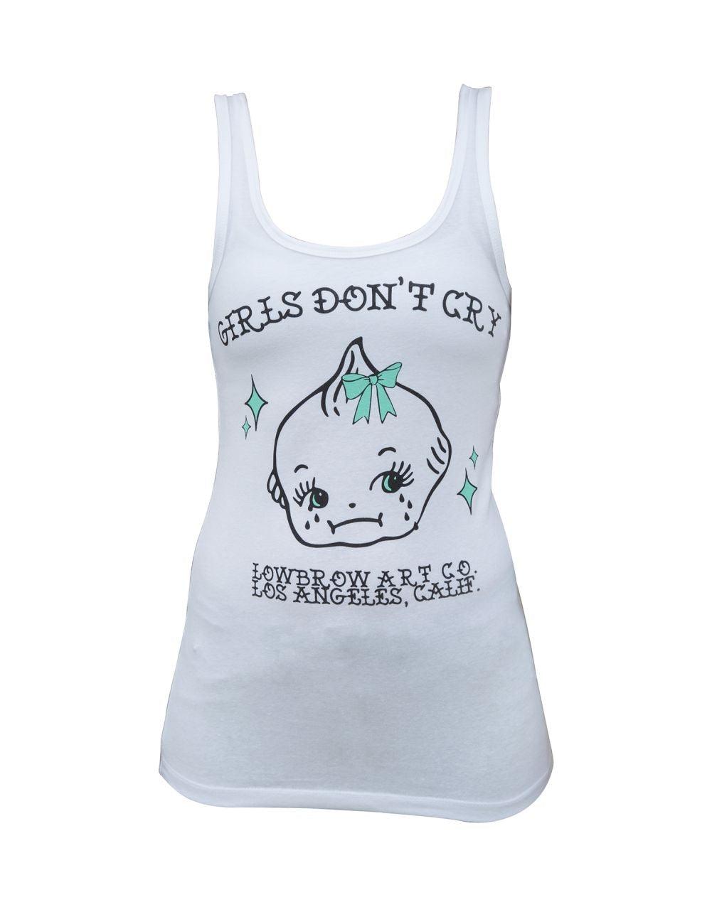 Lowbrow Girls Don’t Cry Womens Tank Top - Flyclothing LLC