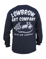 Lowbrow Kills On Contact Long Sleeve Tee - Flyclothing LLC