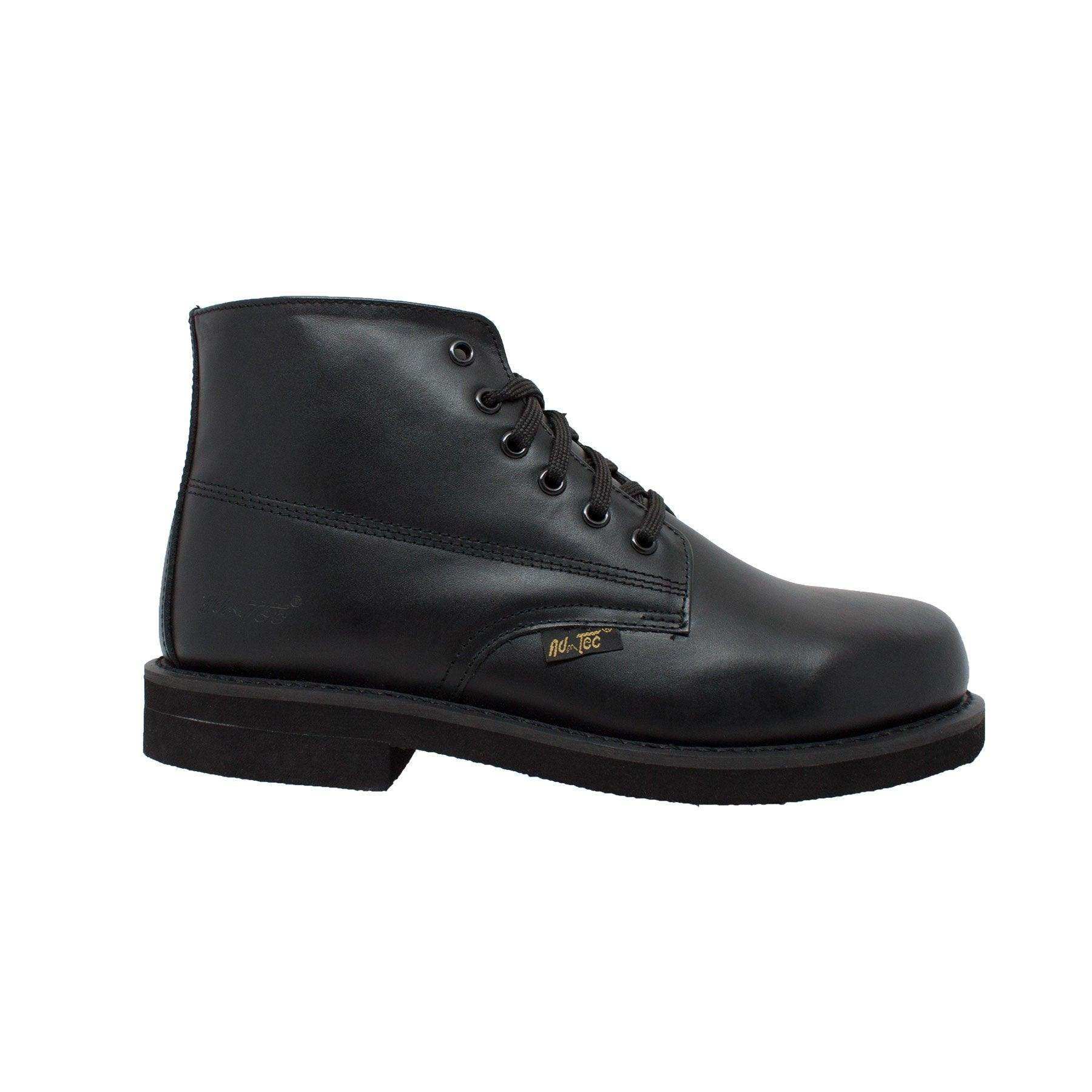AdTec Mens 6 inch Amish Boot Black - AdTec - Flyclothing LLC