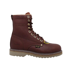 AdTec Men's 8" Steel Toe Farm Boot Redwood - Flyclothing LLC