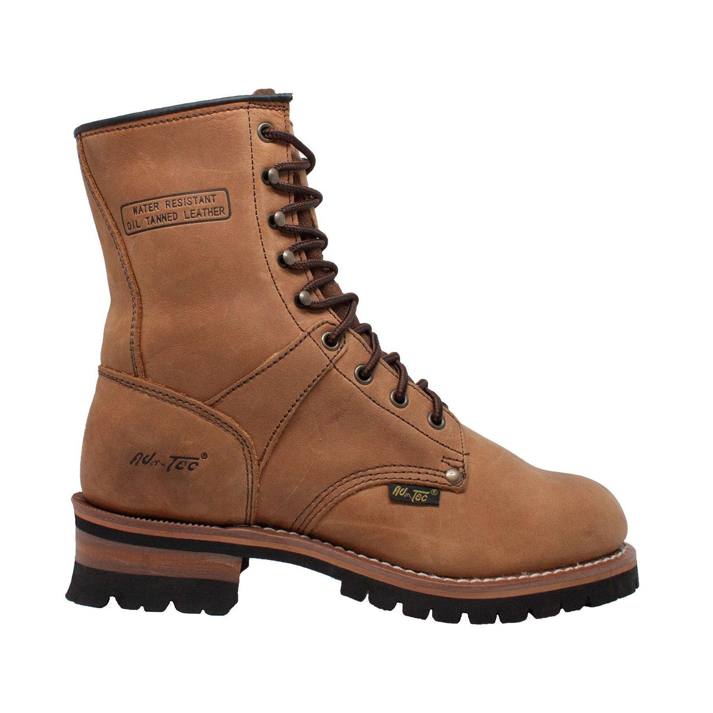 AdTec Men's 9" Logger Brown - AdTec - Flyclothing LLC