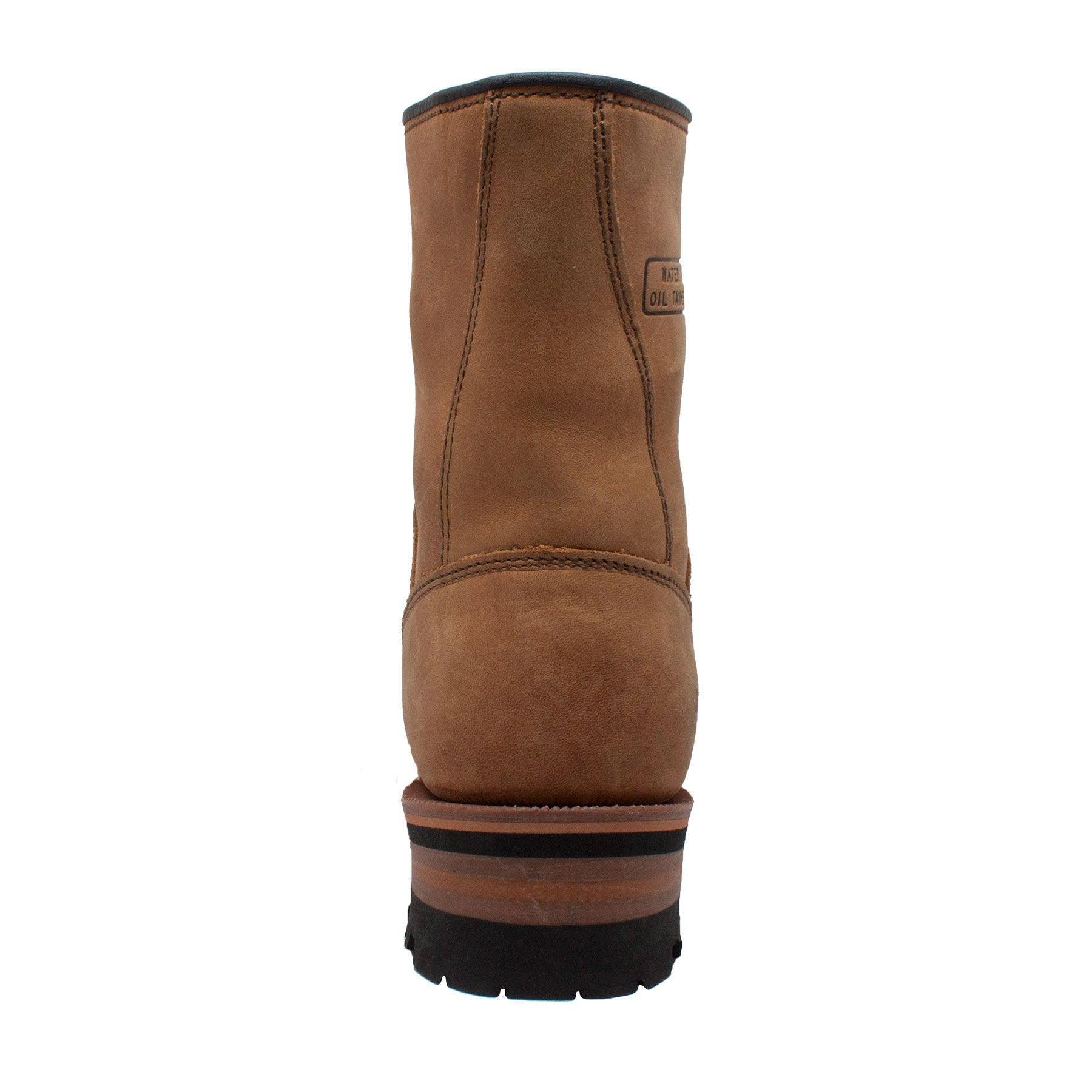 AdTec Men's 9" Logger Brown - AdTec