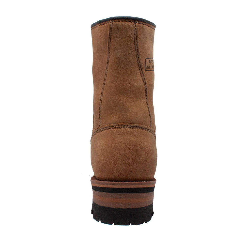 AdTec Men's 9" Logger Brown - AdTec - Flyclothing LLC