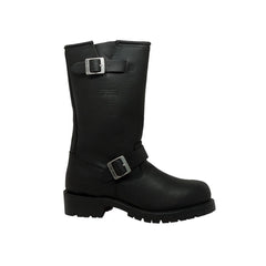RideTecs Men's 11" Engineer Boot Black - RideTecs