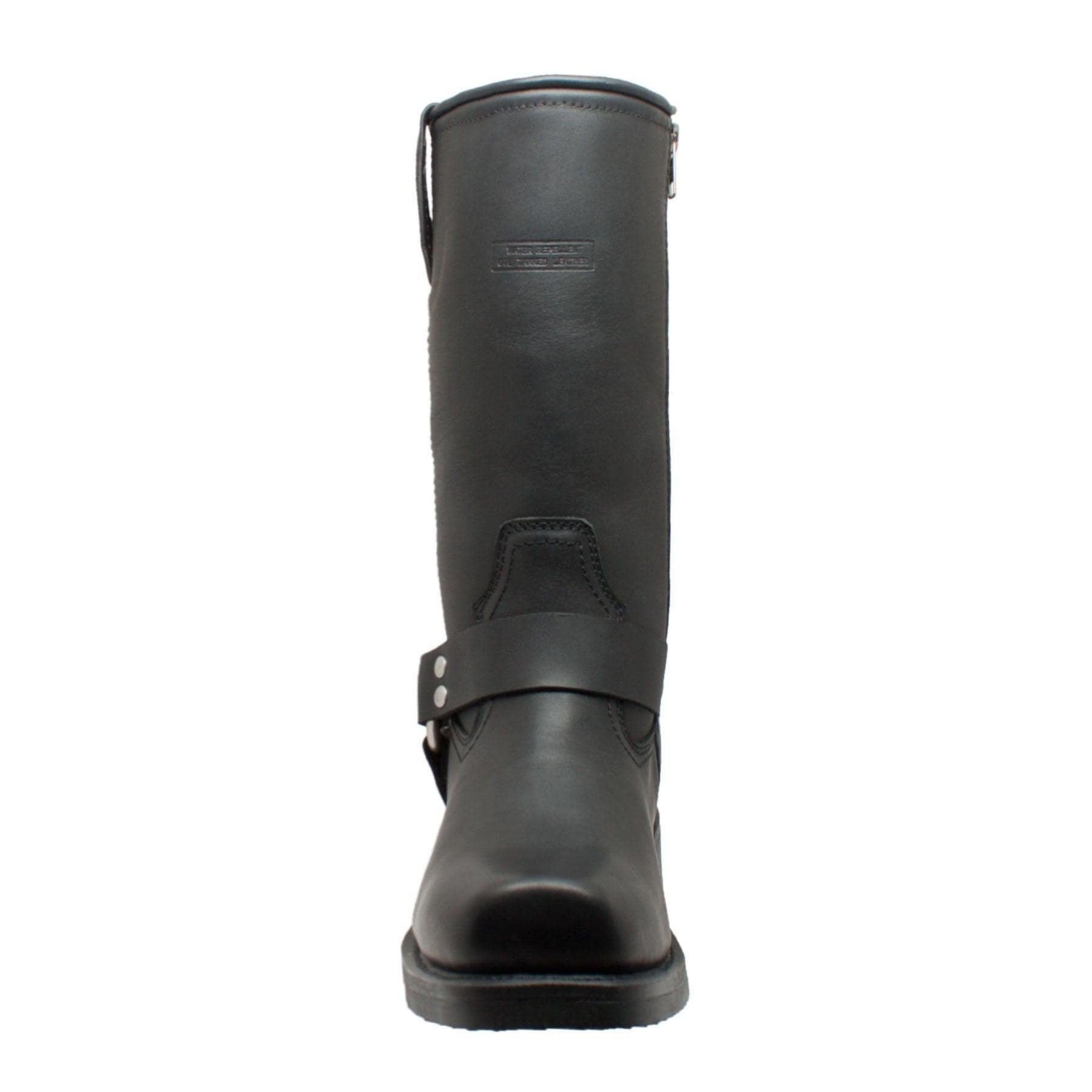 RideTecs Men's 13" Waterproof Harness Boot Black - RideTecs