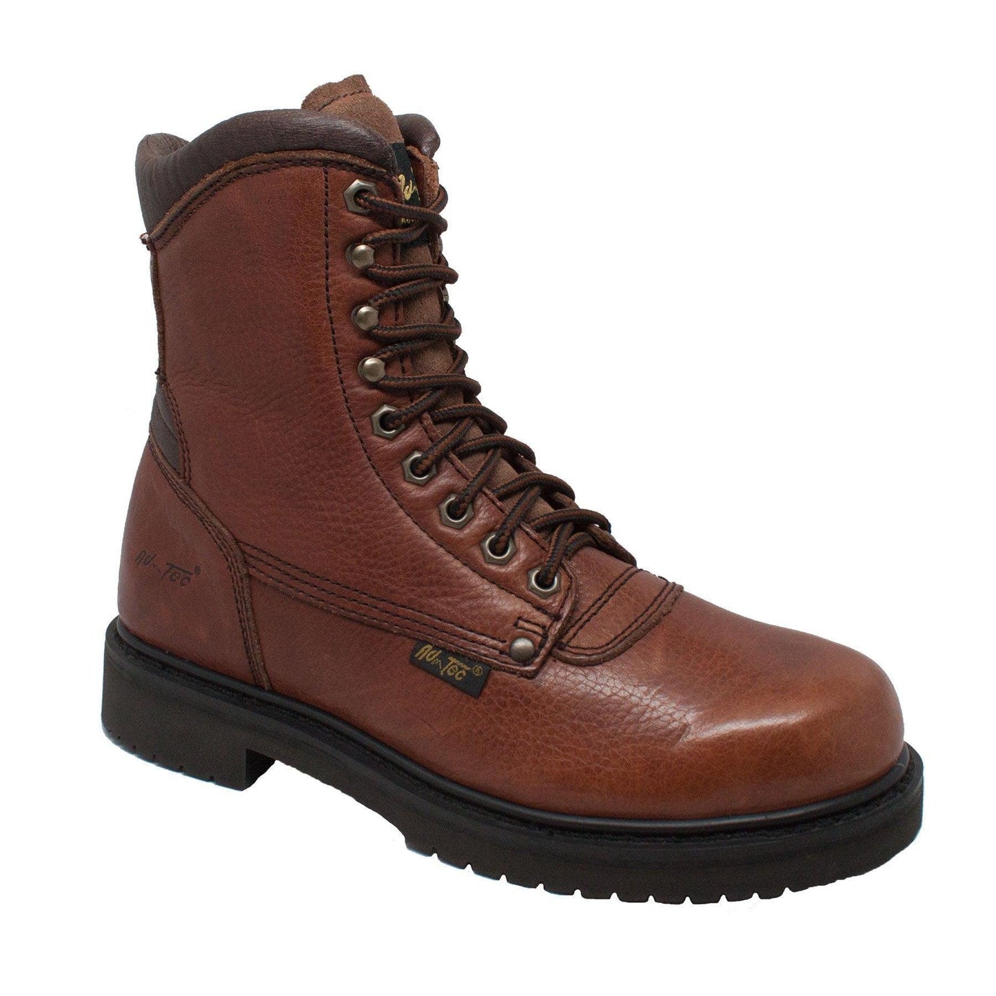 AdTec Men's 8" Work Boot Brown - AdTec - Flyclothing LLC