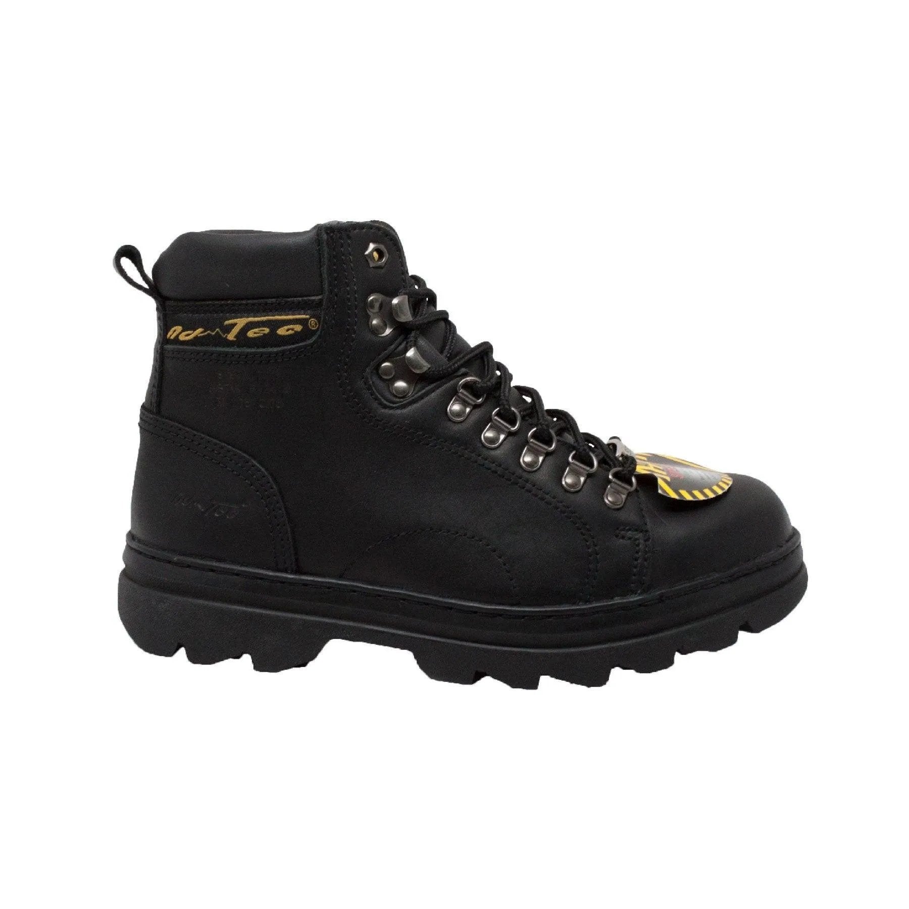 AdTec Men's 6" Steel Toe Hiker Black - AdTec - Flyclothing LLC