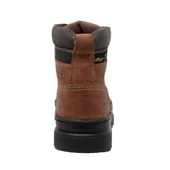 AdTec Women's 6" Steel Toe Work Boot Brown - AdTec