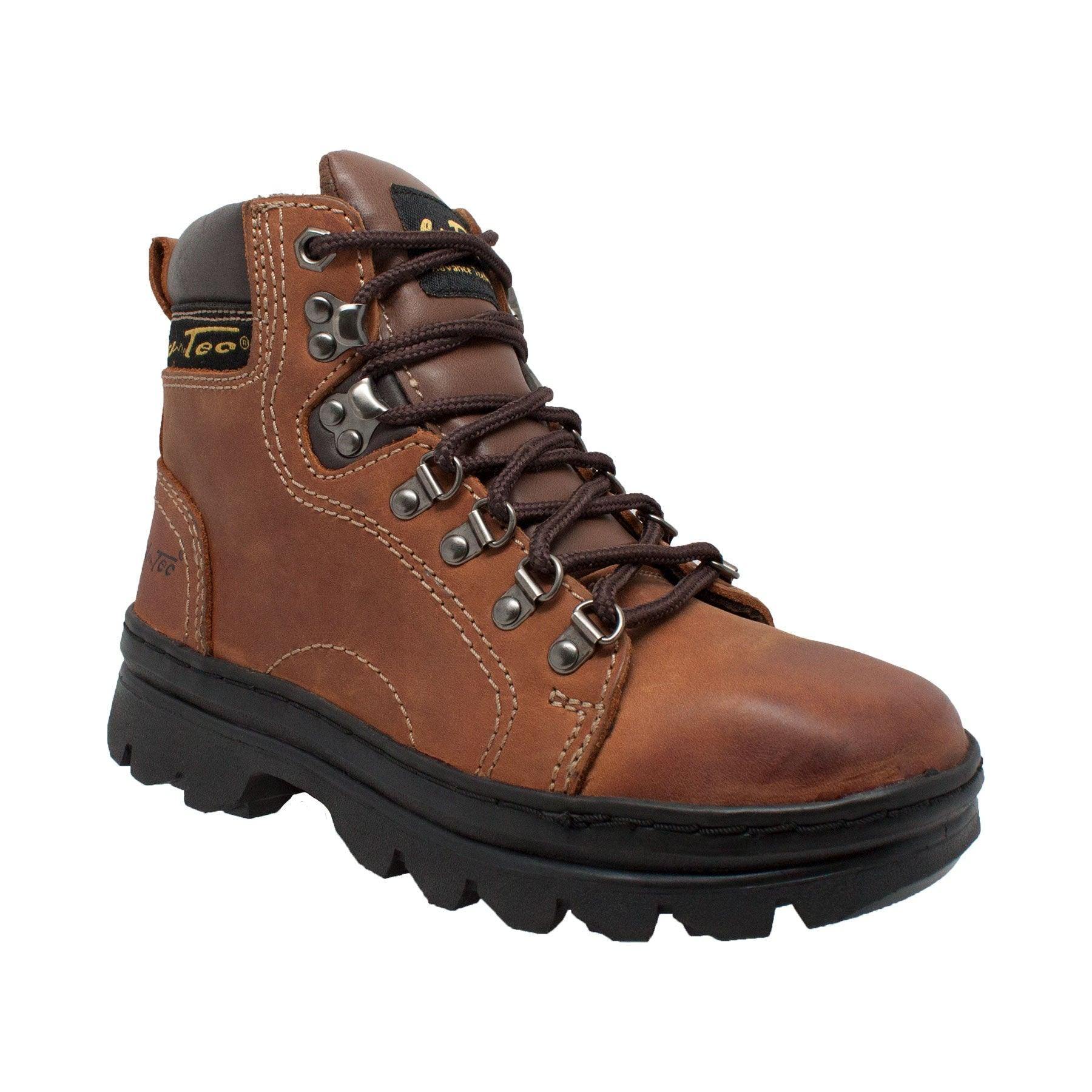 AdTec Women's 6" Work Hiker Brown - AdTec